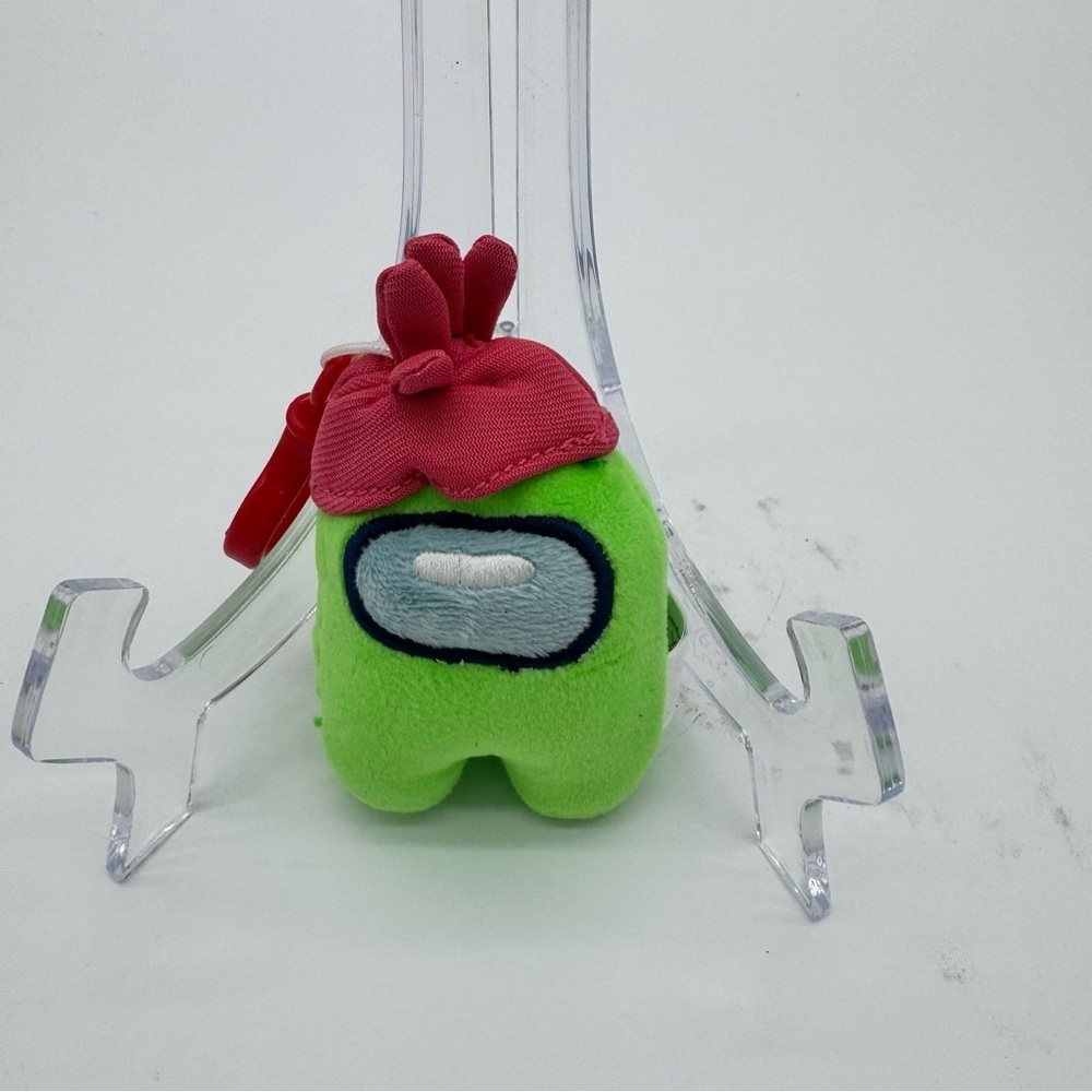 4" Among Us Toikido Plush Hanger Blind Bag Green Crewmate – Collectible Toy